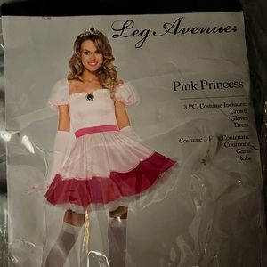 Princess Peach Leg Avenue Costume